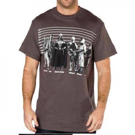 T-shirt Star Wars Line up Uomo ufficiale
