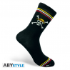Calzini Naruto Shippuden Akatsuki Black & Red Socks calze taglia unica ABYstyle