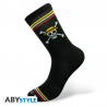 Calzini Naruto Shippuden Akatsuki Black & Red Socks calze taglia unica ABYstyle