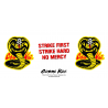 Tazza in ceramica Karate Kid Cobra Kai No Mercy Coffee Mug 10 cm Hybris