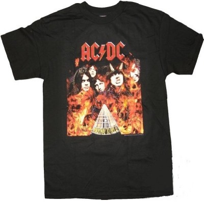 T-shirt Acdc Highway to Hell uomo ufficiale