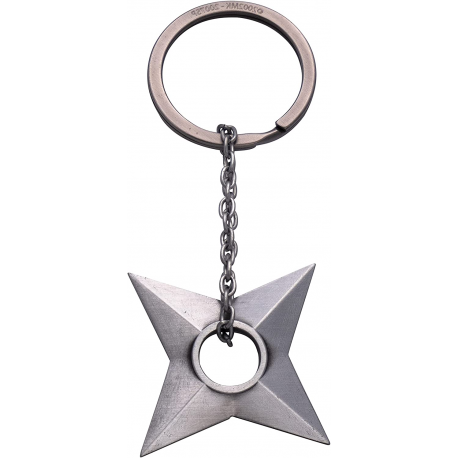 Portachiavi Naruto Shippuden Ninja Shuriken Konoha 3D metal Keychain ABYstyle
