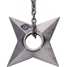 Portachiavi Naruto Shippuden Ninja Shuriken Konoha 3D metal Keychain ABYstyle