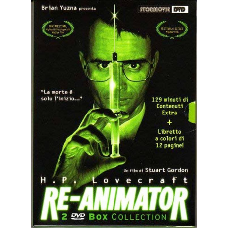 Dvd Re-Animator - Edizione speciale Box collection 2 dischi Slipcase 1985 Usato
