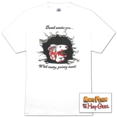 T-shirt Monty Python Coniglio mannaro Uomo ufficiale