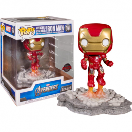 Marvel Avengers Assemble Iron Man Pop! Funko vinyl figure Special Deluxe n° 584