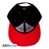 Cappello Naruto Shippuden Akatsuki cloud logo Black & Red Cap Hat ABYstyle