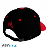 Cappello Naruto Shippuden Akatsuki cloud logo Black & Red Cap Hat ABYstyle