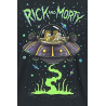 T-Shirt Rick And Morty Spaceship maglietta uomo ufficiale Hybris