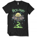 T-Shirt Rick And Morty Spaceship maglietta uomo ufficiale Hybris