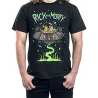 T-Shirt Rick And Morty Spaceship maglietta uomo ufficiale Hybris