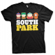 T-shirt South Park Friends logo maglietta Nera Uomo ufficiale Hybris