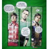 T-shirt Big bang Theory Superheroes Donna ufficiale con Wolowitz, Sheldon e Raj