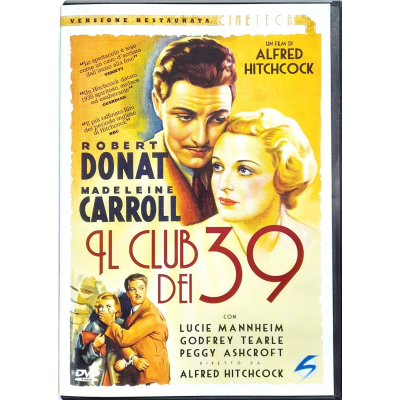 Dvd Il Club dei 39 - versione restaurata Cineteca di Alfred Hitchcock 1935 Usato
