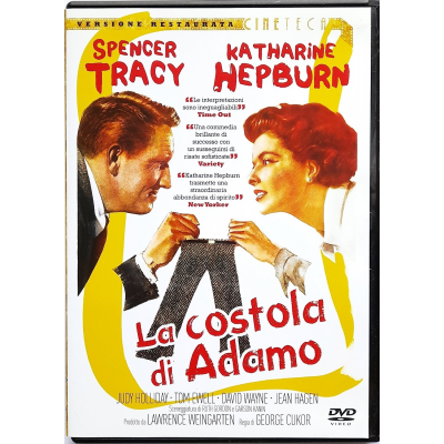 Dvd La costola di Adamo -versione restaurata Cineteca di George Cukor 1949 Usato