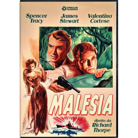 Dvd Malesia - ed. Cineclub Classico con Spencer Tracy 1949 Usato