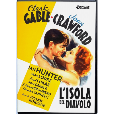 Dvd L'Isola del Diavolo - ed. Cineclub Classico con Clark Gable 1940 Usato