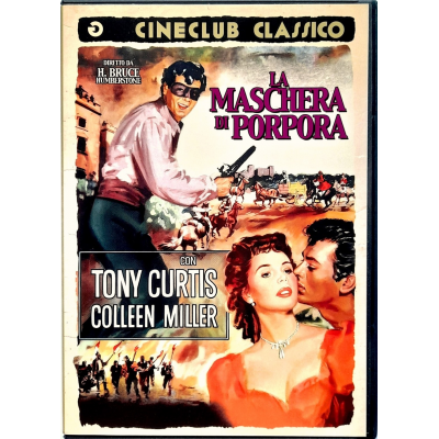Dvd La maschera di porpora - ed. Cineclub Classico con Tony Curtis 1955 Usato