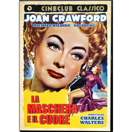 Dvd La maschera e il cuore - ed. Cineclub Classico con Joan Crawford 1953 Usato