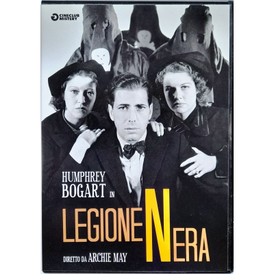 Dvd Legione Nera - ed. Cineclub Mistery con Humphrey Bogart 1937 Usato