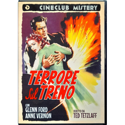 Dvd Terrore sul treno - ed. Cineclub Mistery con Glenn Ford 1953 Usato