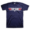 T-shirt Top Gun Distressed Logo maglia Uomo Blu Navy ufficiale by Hybris
