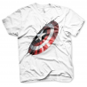 T-shirt Marvel Captain America Shield in Tee maglia Uomo ufficiale Hybris