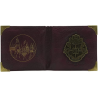 Portafoglio Harry Potter Golden Metal Hogwarts Crest Premium Wallet ABYstyle
