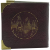 Portafoglio Harry Potter Golden Metal Hogwarts Crest Premium Wallet ABYstyle