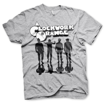 T-shirt Clockwork Orange Shadows Arancia Meccanica maglia grey Uomo by Hybris