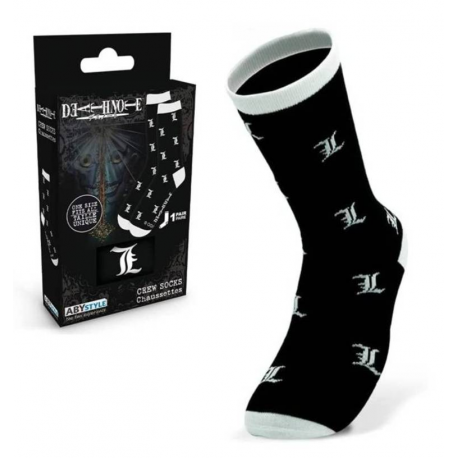 Calzini Death Note Black & White - L Socks calze taglia unica ABYstyle