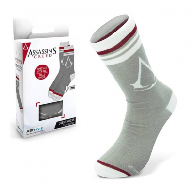 Calzini Assassin's Creed Crest logo Socks calze taglia unica ABYstyle