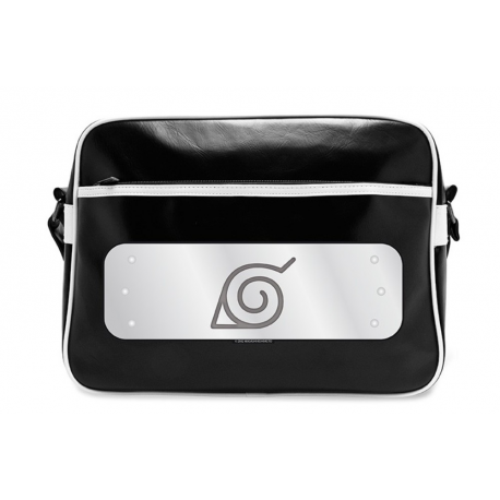 Borsa a tracolla Naruto Shippuden Konoha logo Vinyl Messenger Bag 38cm ABYstyle