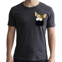 T-shirt Gremlins Gizmo Mogwai in Pocket maglia grey Uomo ufficiale ABYstyle