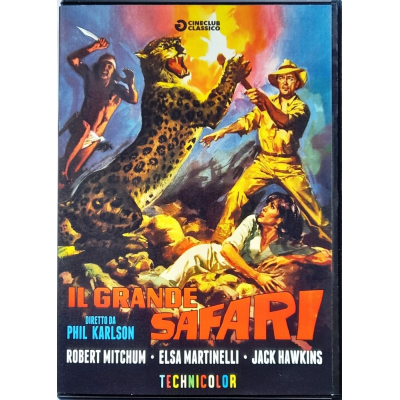 Dvd Il Grande Safari (Cineclub Classico) con Robert Mitchum 1963 Usato