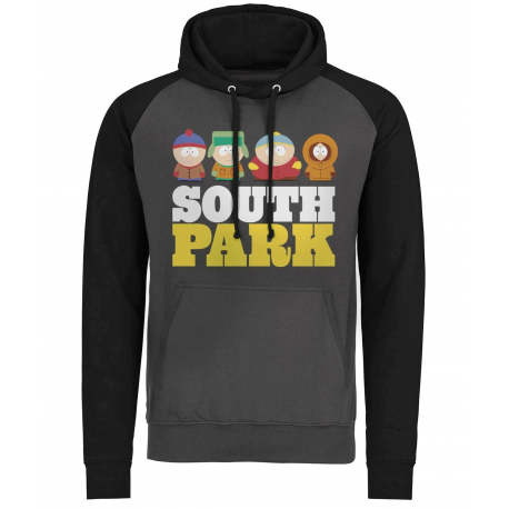 Felpa con cappuccio South Park Friends logo Baseball Hoodie Hybris