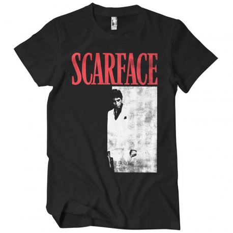 T-shirt Scarface Poster Tony Montana maglietta Uomo ufficiale Hybris