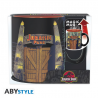 Tazza termosensibile Jurassic Park Gate & T-Rex Heat Change Mug 460 ml ABYstyle