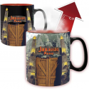 Tazza termosensibile Jurassic Park Gate & T-Rex Heat Change Mug 460 ml ABYstyle