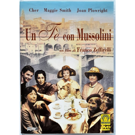 Dvd Un Te' con Mussolini di Franco Zeffirelli 1998 Usato