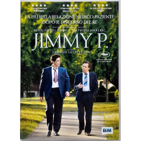 Dvd Jimmy P. con Benicio Del Toro 2013 Usato