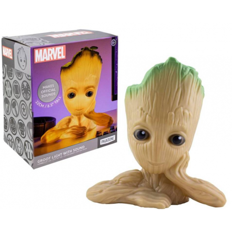 Lampada Marvel Guardians of the Galaxy Groot Light with Sound 22 cm Paladone