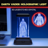 Lampada Star Wars Darth Vader Holographic Light Lamp 12 cm Paladone