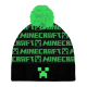 Berretta invernale Minecraft Creeper bambino child Pom Beanie 56 cm ufficiale
