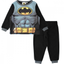Pigiama bambino in pile Batman costume polyester pajamas ufficiale DC Comics