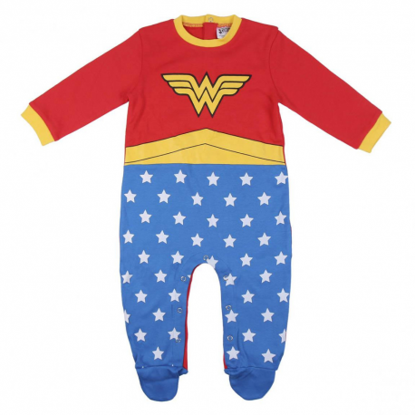 Body tutina bimbo DC Comics Wonder Woman infant romper onesie ufficiale Cerdà