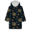 Coperta con cappuccio Harry Potter Hogwarts Fleece Pile Poncho Child 7/14 anni