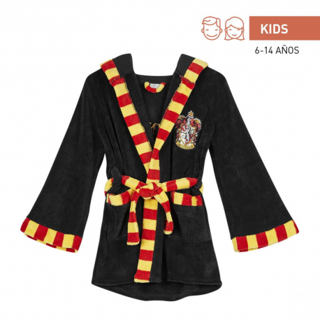Accappatoio poliestere Harry Potter Gryffindor Kids Dressing Gown Bathrobe Cerdà