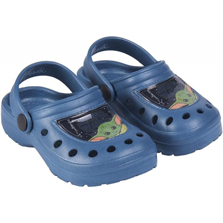 Ciabatte in gomma Star Wars Mandalorian child beach clogs Bambino blu Cerdà
