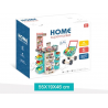 Set gioco Home Supermarket supermercato + carrello trolley 47pcs play set toy